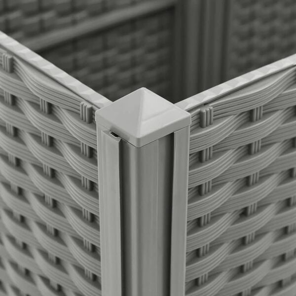 vidaXL Ζαρντινιέρα 120 x 40 x 38 εκ. από Πολυπροπυλένιο