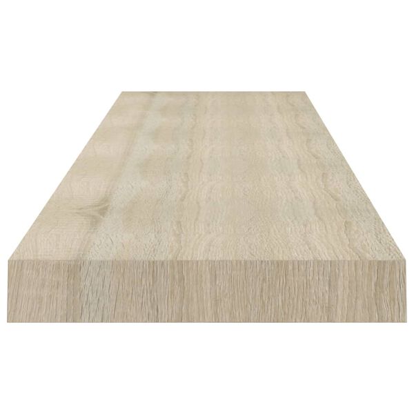 vidaXL Ράφια Τοίχου 2 τεμ. Χρώμα Δρυός 120 x 23,5 x 3,8 εκ. MDF