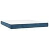 vidaXL &Kappa;&rho;&epsilon;&beta;ά&tau;&iota; Boxspring &mu;&epsilon; &Sigma;&tau;&rho;ώ&mu;&alpha; &Sigma;&kappa;&omicron;ύ&rho;&omicron; &Mu;&pi;&lambda;&epsilon; 160x200 &epsilon;&kappa;. &Beta;&epsilon;&lambda;&omicron;ύ&delta;&iota;&nu;&omicron;