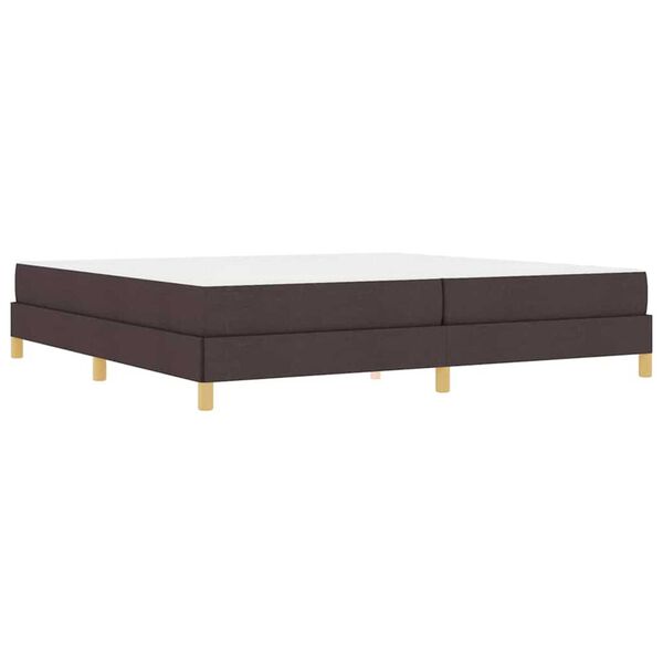 vidaXL Κρεβάτι με ελατήρια Καφέ 200 x 200 cm
