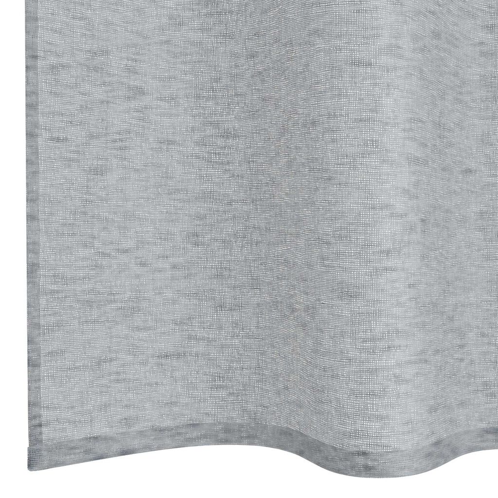 vidaXL Κουρτίνες 2 pcs Σκούρο γκρι 140 x 225 cm Πολυεστέρας