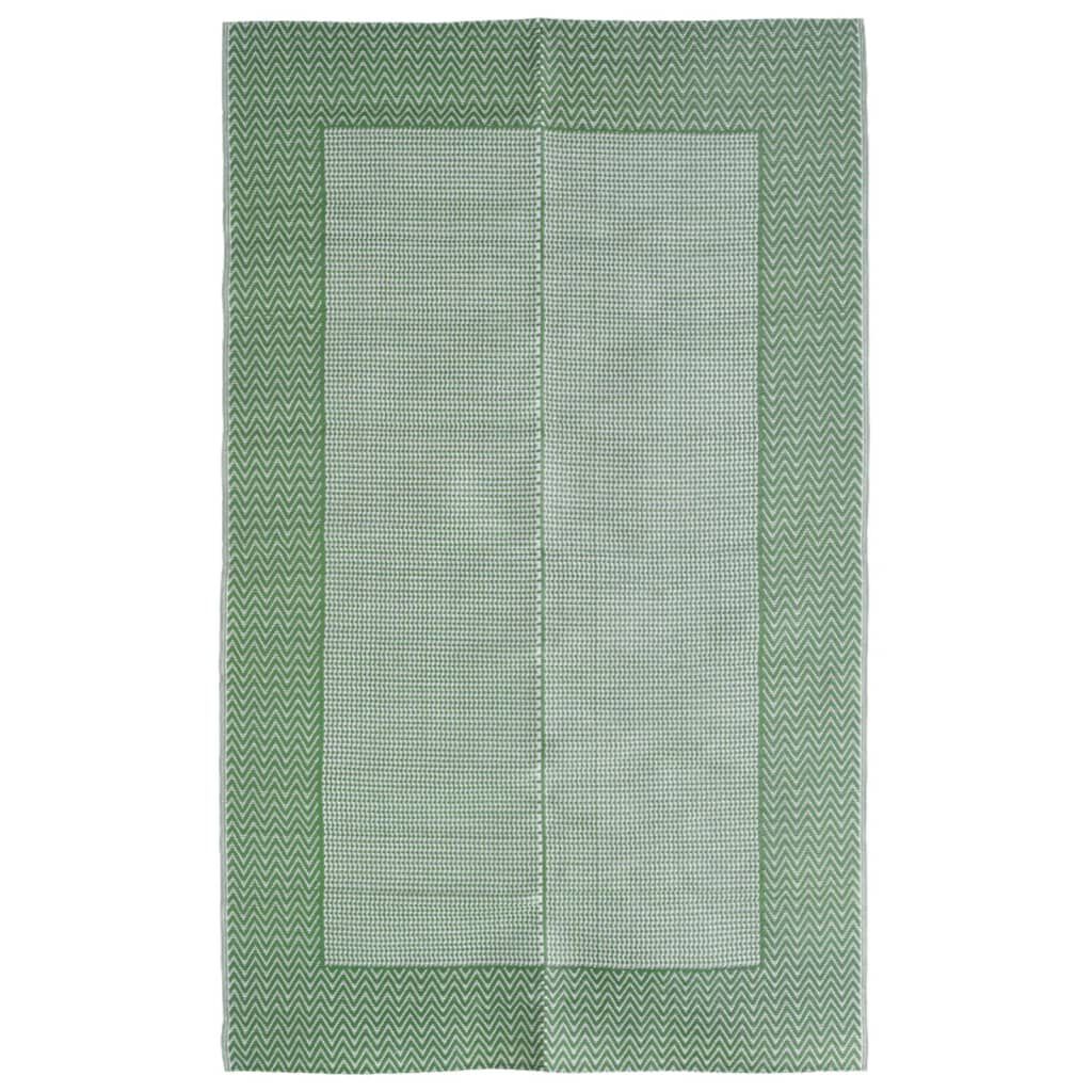 vidaXL Χαλί εξωτερικού χώρου ARAKIL Πράσινο 190x290 cm PP