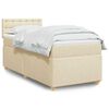 vidaXL &Kappa;&rho;&epsilon;&beta;ά&tau;&iota; Boxspring &mu;&epsilon; &Sigma;&tau;&rho;ώ&mu;&alpha; &Kappa;&rho;&epsilon;&mu; 80 x 200 &epsilon;&kappa;. &Upsilon;&phi;&alpha;&sigma;&mu;ά&tau;&iota;&nu;&omicron;