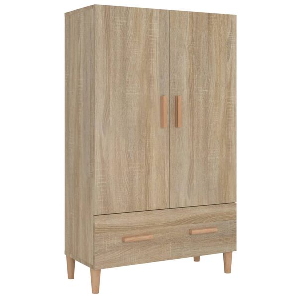 vidaXL Ντουλάπα Sonoma Δρυς 70 x 31 x 115 εκ. από Επεξεργασμένο Ξύλο