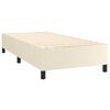 vidaXL &Kappa;&rho;&epsilon;&beta;ά&tau;&iota; Boxspring &mu;&epsilon; &Sigma;&tau;&rho;ώ&mu;&alpha; &Kappa;&rho;&epsilon;&mu; 100x200&epsilon;&kappa;. &alpha;&pi;ό &Sigma;&upsilon;&nu;&theta;&epsilon;&tau;&iota;&kappa;ό &Delta;έ&rho;&mu;&alpha;