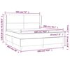 vidaXL &Kappa;&rho;&epsilon;&beta;ά&tau;&iota; Boxspring &mu;&epsilon; &Sigma;&tau;&rho;ώ&mu;&alpha; &Alpha;&nu;&omicron;&iota;&chi;&tau;ό &Gamma;&kappa;&rho;&iota; 180x200 &epsilon;&kappa;. &Upsilon;&phi;&alpha;&sigma;&mu;ά&tau;&iota;&nu;&omicron;