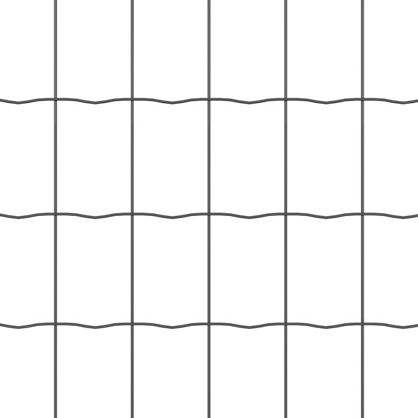vidaXL Euro Fence με 7 Πόδια με Φλάντζα 1.4x10 μ Γαλβανισμένο Ατσάλι