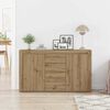 vidaXL &Pi;&lambda;&alpha;ϊ&nu;ό &gamma;&rho;&alpha;&phi;&epsilon;ί&omicron; Artisan Oak 120 x 36 x 69 &epsilon;&kappa; &Epsilon;&pi;&epsilon;&xi;&epsilon;&rho;&gamma;&alpha;&sigma;&mu;έ&nu;&omicron; &xi;ύ&lambda;&omicron;