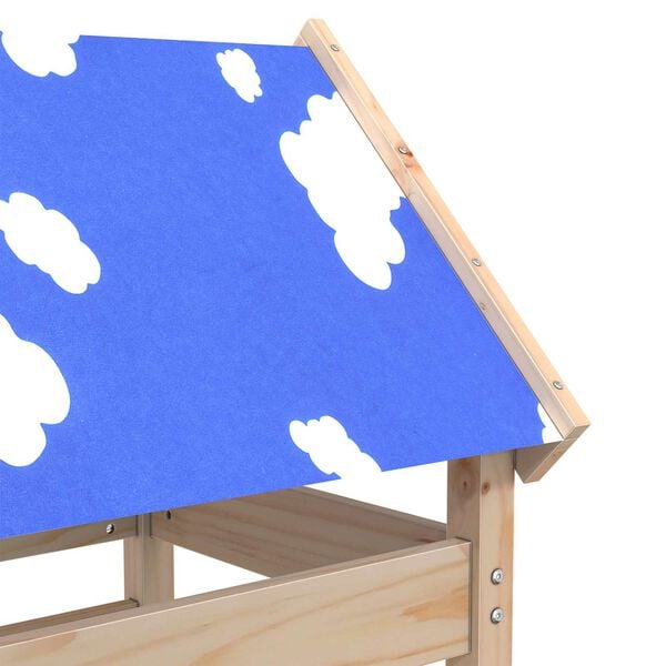 vidaXL &Pi;ύ&rho;&gamma;&omicron;&sigmaf; &Pi;&alpha;&iota;&chi;&nu;&iota;&delta;&iota;&omicron;ύ &Kappa;&alpha;&phi;έ 85 x 52,5 x 239 &epsilon;&kappa; &Sigma;&tau;&epsilon;&rho;&epsilon;ά &xi;&upsilon;&lambda;&epsilon;ί&alpha; &pi;&epsilon;ύ&kappa;&omicron;&upsilon;