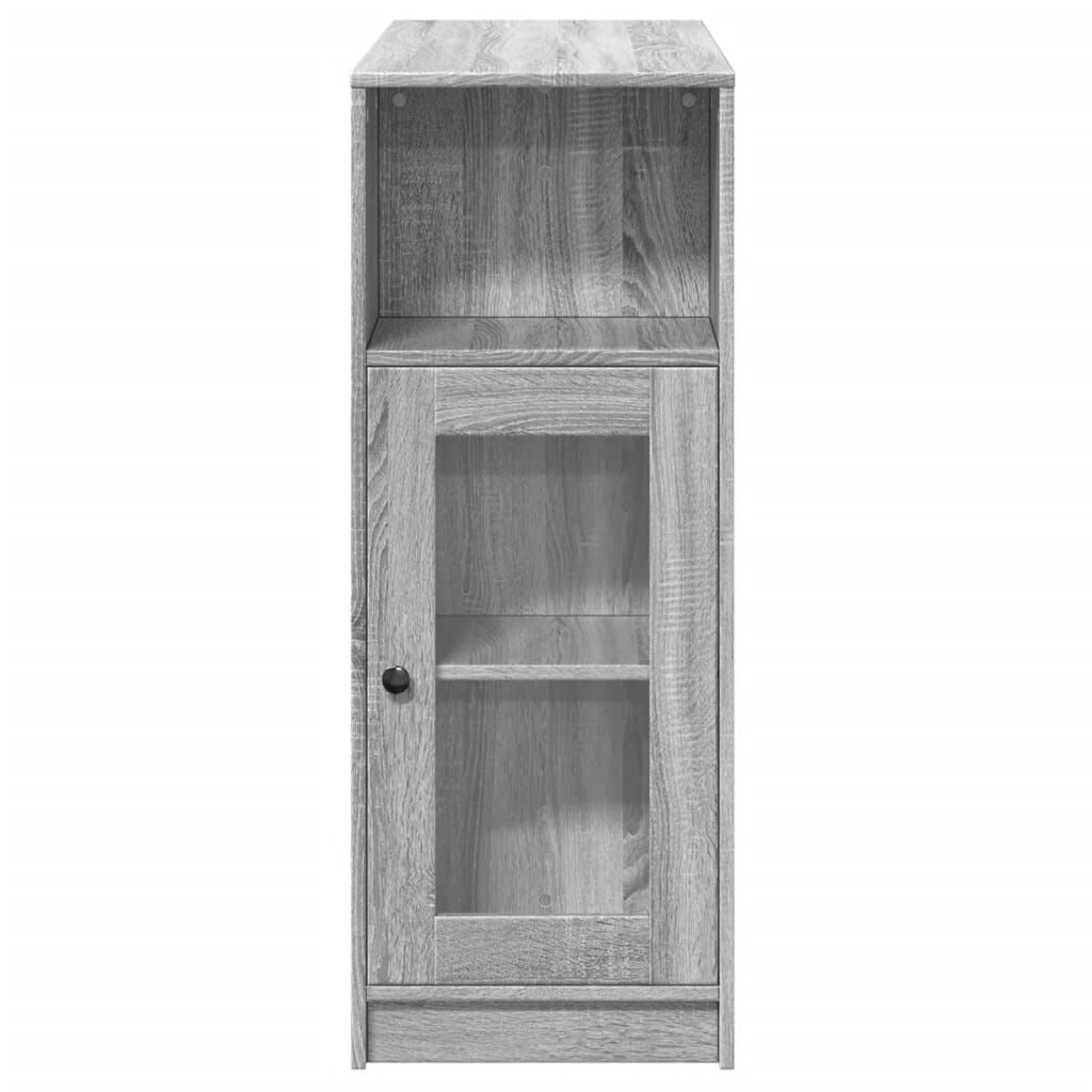 vidaXL Τραπέζι Μπαρ Γκρι Sonoma 101x40x103,5 εκ. από Επεξεργ. Ξύλο