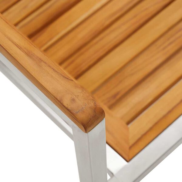 vidaXL Σέτ φαγητού για κήπο 5 pcs Σταθερό Ξύλο Ακακίας