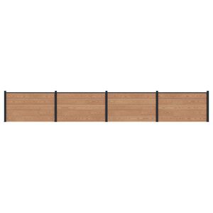 vidaXL &Pi;ά&nu;&epsilon;&lambda; &Phi;&rho;ά&chi;&tau;&eta; 4 pcs WPC &kappa;&alpha;&iota; &Alpha;&lambda;&omicron;&upsilon;&mu;ί&nu;&iota;&omicron; &Kappa;&alpha;&phi;έ