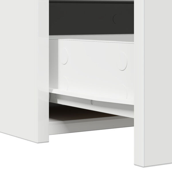 vidaXL Τοίχου Ντύσιμο Τραπέζι Λευκό 60x40x70 εκ.