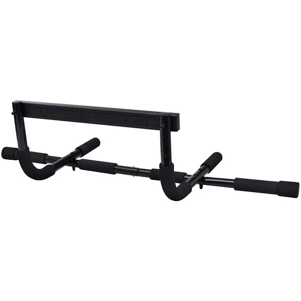 vidaXL Μπάρα Έλξης Μαύρο 92 x 39 x 21.5 εκ Ατσάλι