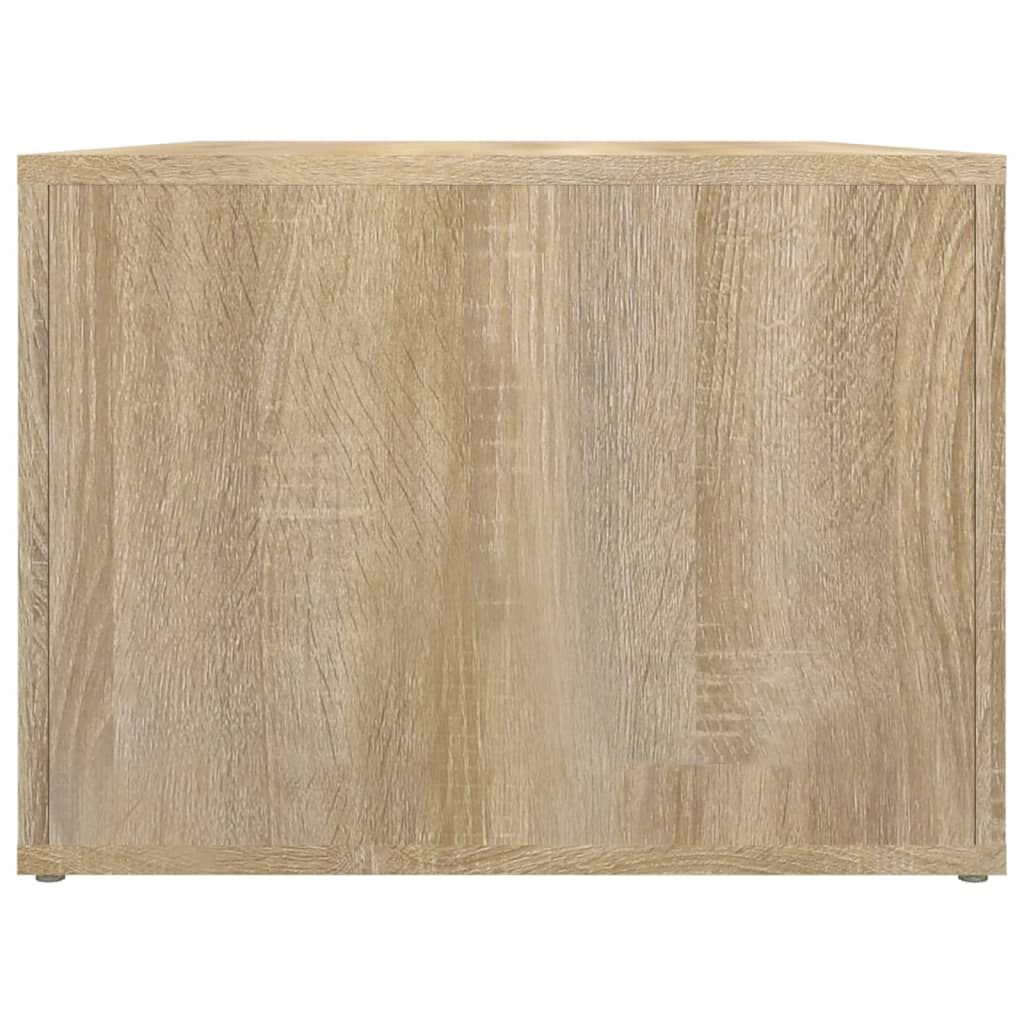 vidaXL Τραπεζάκι Σαλονιού Sonoma Δρυς 80x50x36 εκ. Επεξεργασμένο Ξύλο