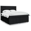 vidaXL &Kappa;&rho;&epsilon;&beta;ά&tau;&iota; Boxspring &mu;&epsilon; &Sigma;&tau;&rho;ώ&mu;&alpha; &Mu;&alpha;ύ&rho;&omicron; 180x200 &epsilon;&kappa;. &Upsilon;&phi;&alpha;&sigma;&mu;ά&tau;&iota;&nu;&omicron;