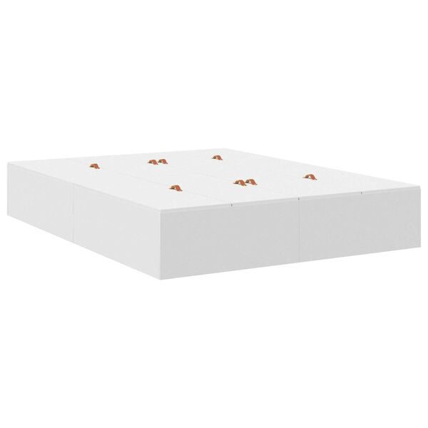 VidaXL Κρεβάτι Αποθηκευτικό Λευκό 150x200 εκ.