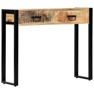 vidaXL &Tau;&rho;&alpha;&pi;έ&zeta;&iota; &Kappa;&omicron;&nu;&sigma;ό&lambda;&alpha; 90 x 30 x 75 &epsilon;&kappa;. &alpha;&pi;ό &Mu;&alpha;&sigma;ί&phi; &Xi;ύ&lambda;&omicron; &Mu;ά&nu;&gamma;&kappa;&omicron;
