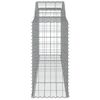 vidaXL Συρματοκιβώτια Τοξωτά 9 τεμ. 300x50x100/120 εκ. Γαλβαν. Ατσάλι