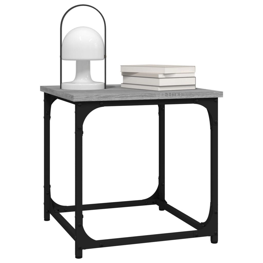 vidaXL Βοηθητικό Τραπέζι Γκρι Sonoma 40x40x40 εκ. Επεξεργασμένο Ξύλο