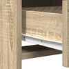 vidaXL Τραπέζι περιποίησης Καφέ 78.5 x 41 x 135 εκ Επεξεργασμένο ξύλο