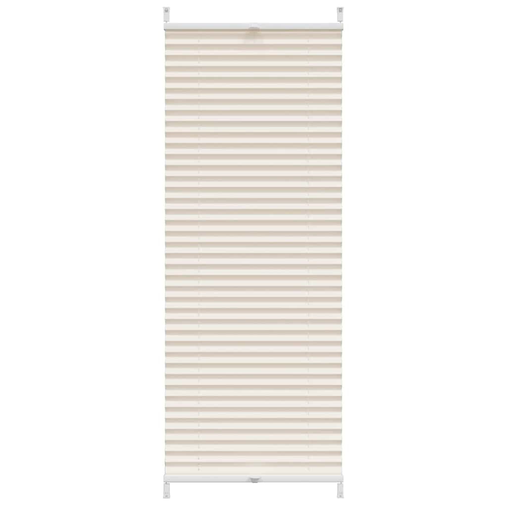 Πλισέ ρόλερ σκίασης 40x125cm Κρεμ