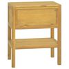 vidaXL Έπιπλο Μπάνιου 60x40x75 εκ. από Μασίφ Ξύλο Teak