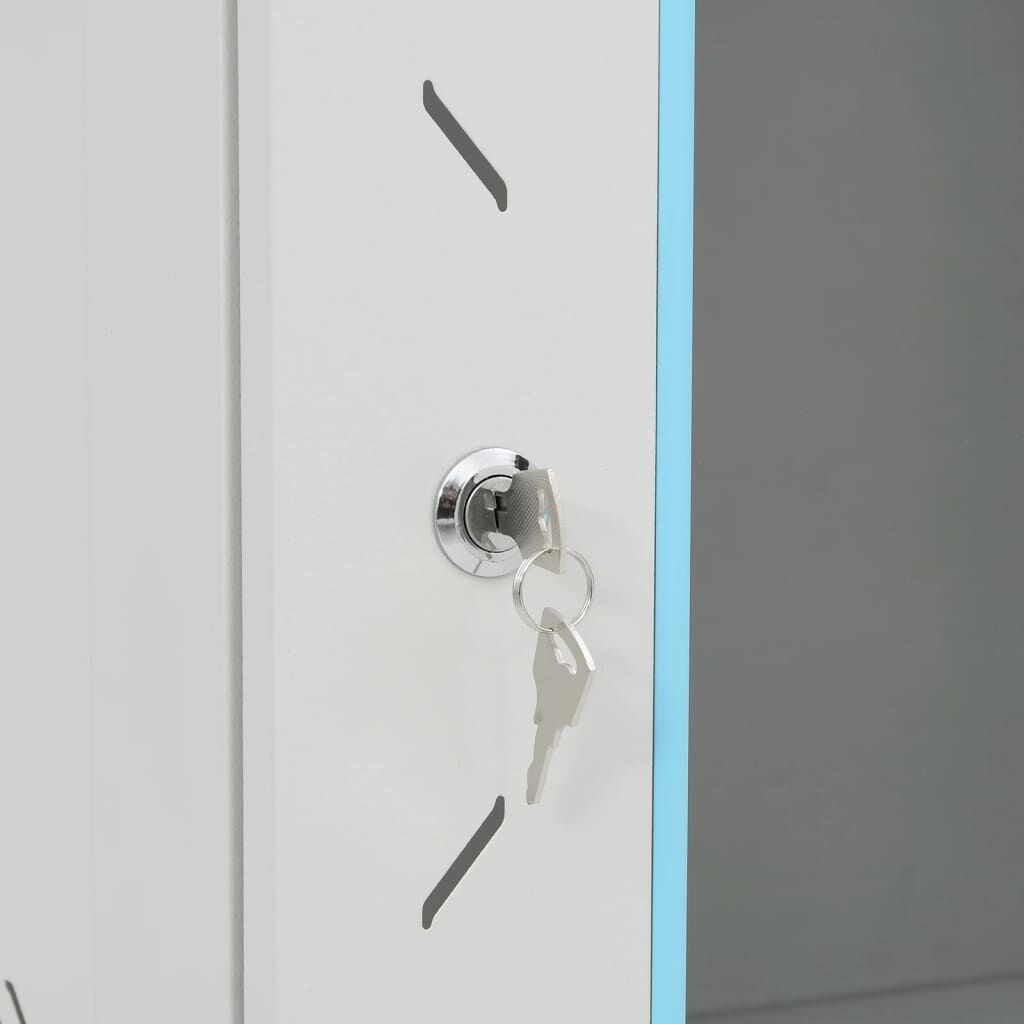 vidaXL Καμπίνα Δικτύου 22U 19" IP20 Μαύρη 60x60x120 εκ.