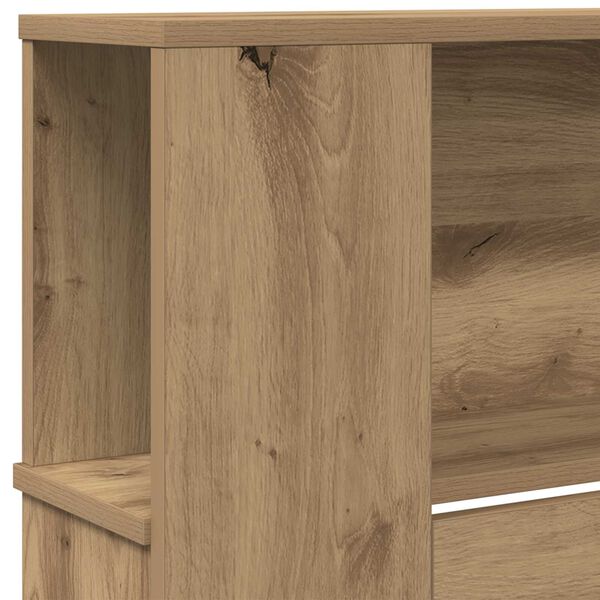 vidaXL Κεφαλάρι Ντουλάπι Τεχνολογίας Δρυς 220x18,5x104,5 εκ.