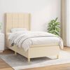 vidaXL &Kappa;&rho;&epsilon;&beta;ά&tau;&iota; Boxspring &mu;&epsilon; &Sigma;&tau;&rho;ώ&mu;&alpha; &Kappa;&rho;&epsilon;&mu; 80 x 200 &epsilon;&kappa;. &Upsilon;&phi;&alpha;&sigma;&mu;ά&tau;&iota;&nu;&omicron;
