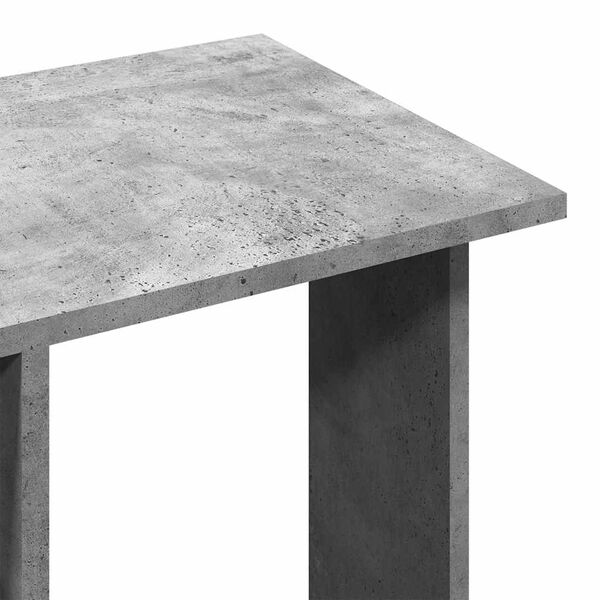 vidaXL Ντουλάπα με Ροδάκια Γκρι Σκυρ. 102x38x110εκ. Επεξεργασμένο Ξύλο