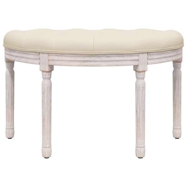 vidaXL Πάγκος 81,5 x 41 x 49 εκ. Λινός