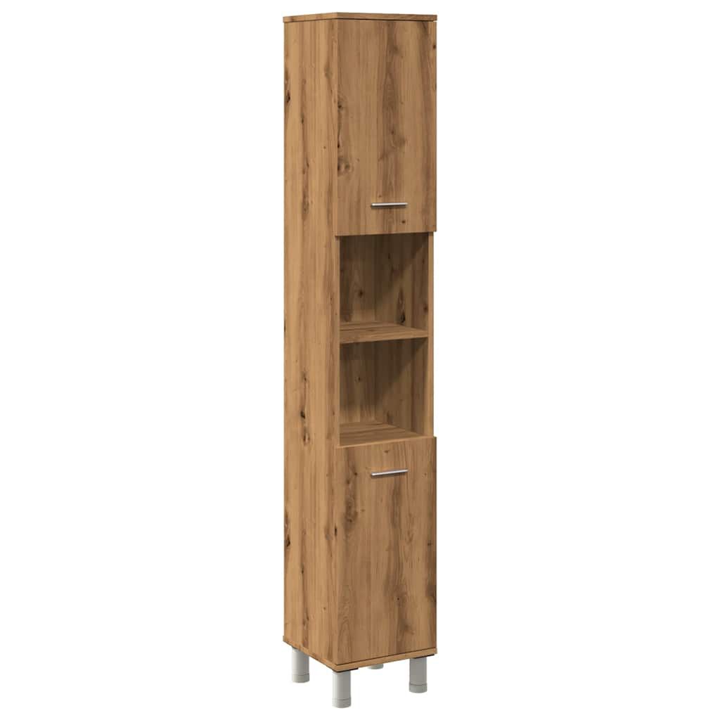 vidaXL Ντουλάπι μπάνιου Artisan Oak 30x30x179 cm Κατασκευασμένο ξύλο