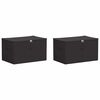 vidaXL &Kappa;&omicron;&upsilon;&tau;ί &alpha;&pi;&omicron;&theta;ή&kappa;&epsilon;&upsilon;&sigma;&eta;&sigmaf; 2 pcs &Alpha;&nu;&theta;&rho;&alpha;&kappa;ί 55 x 35 x 32 &epsilon;&kappa;. Ύ&phi;&alpha;&sigma;&mu;&alpha;