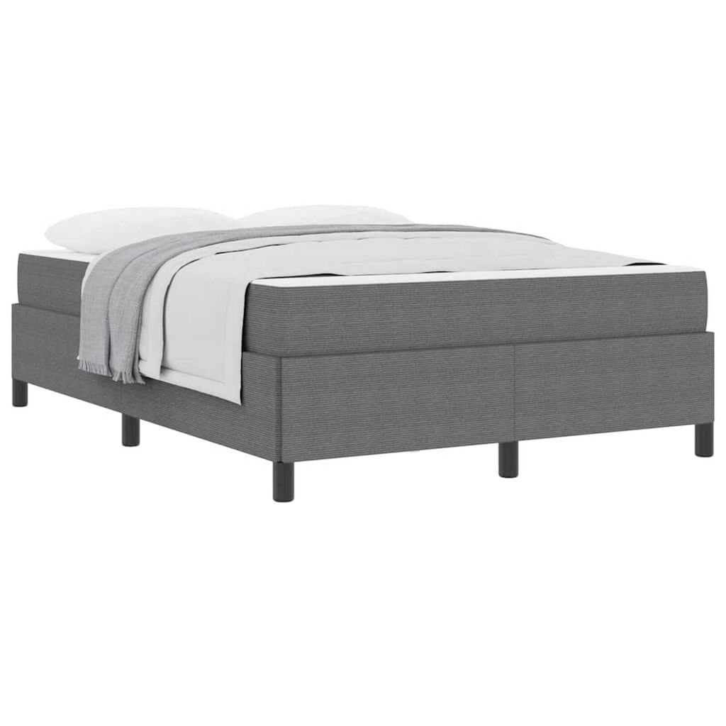 vidaXL Σκελετός Κρεβατιού Ανοιχτό γκρι 160 x 200 cm Βελούδο