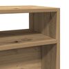 vidaXL Τραπέζι Κονσόλα Αρτισιανή Δρυς 105x30x80 εκ Επεξεργασμένο Ξύλο