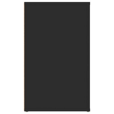 vidaXL Κομοδίνο Μαύρο 50 x 36 x 60 εκ. από Επεξεργασμένο Ξύλο