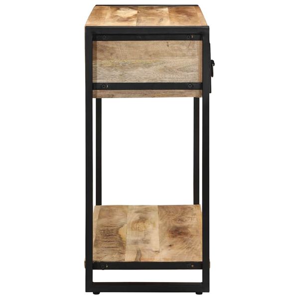 vidaXL Τραπέζι κονσόλας 100x35x75 cm Στερεό ακατέργαστο ξύλο Mango