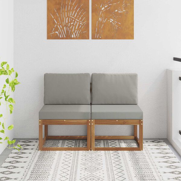 vidaXL 2 &Tau;&epsilon;&mu;ά&chi;&iota;&omicron; &Mu;&epsilon;&sigma;&alpha;ί&omicron;&sigmaf; &kappa;&alpha;&nu;&alpha;&pi;έ&sigmaf; &epsilon;&xi;&omega;&tau;&epsilon;&rho;&iota;&kappa;&omicron;ύ &chi;ώ&rho;&omicron;&upsilon; &Sigma;&tau;&epsilon;&rho;&epsilon;ό &Xi;ύ&lambda;&omicron; &Alpha;&kappa;&alpha;&kappa;ί&alpha;&sigmaf;