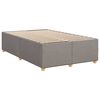 vidaXL &Kappa;&rho;&epsilon;&beta;ά&tau;&iota; Boxspring &mu;&epsilon; &Sigma;&tau;&rho;ώ&mu;&alpha; Taupe 120x200 &epsilon;&kappa;. &Upsilon;&phi;&alpha;&sigma;&mu;ά&tau;&iota;&nu;&omicron;