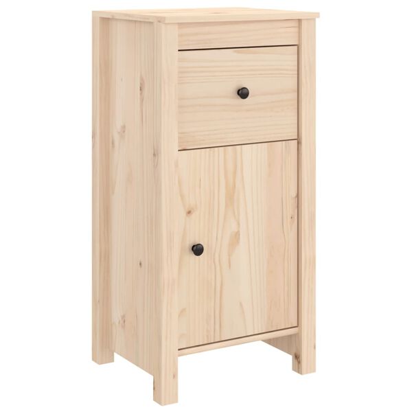 vidaXL Ντουλάπια 2 τεμ. 40x35x80 εκ. από Μασίφ Ξύλο Πεύκου