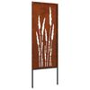 vidaXL &Omicron;&theta;ό&nu;&eta; &Iota;&delta;&iota;&omega;&tau;&iota;&kappa;ό&tau;&eta;&tau;&alpha;&sigmaf; &Kappa;ή&pi;&omicron;&upsilon; Floral &Sigma;&kappa; rusty 50 x 140 &epsilon;&kappa;