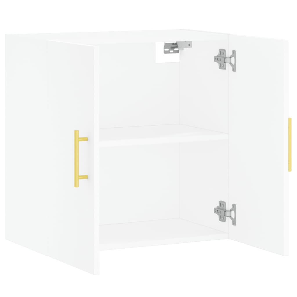 vidaXL Ντουλάπι Τοίχου Λευκό 60 x 31 x 60 εκ. από Επεξεργασμένο Ξύλο