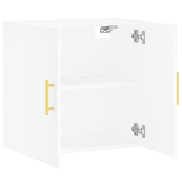 vidaXL Ντουλάπι Τοίχου Λευκό 60 x 31 x 60 εκ. από Επεξεργασμένο Ξύλο