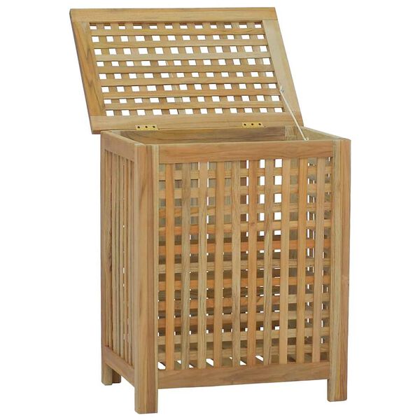 vidaXL &Kappa;&alpha;&lambda;ά&theta;&iota; Ά&pi;&lambda;&upsilon;&tau;&omega;&nu; 50x35x60 &epsilon;&kappa;. &alpha;&pi;ό &Mu;&alpha;&sigma;ί&phi; &Xi;ύ&lambda;&omicron; Teak