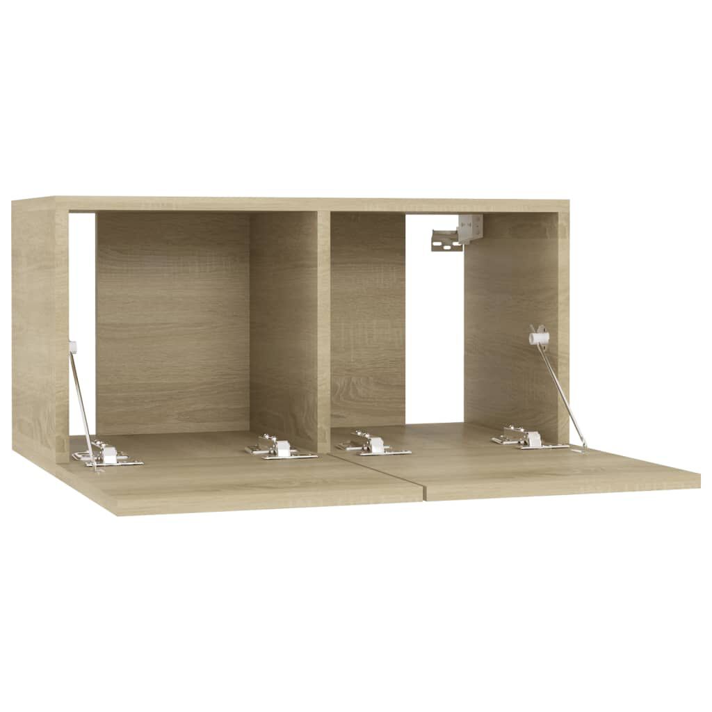 vidaXL Έπιπλα Τηλεόρασης 4 τεμ Sonoma Δρυς 60 x 30 x 30 εκ Επεξ. Ξύλο