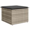 vidaXL Σετ Καναπέ Κήπου 6 pcs Ανοιχτό γκρι 264 x 154 x 85 εκ.