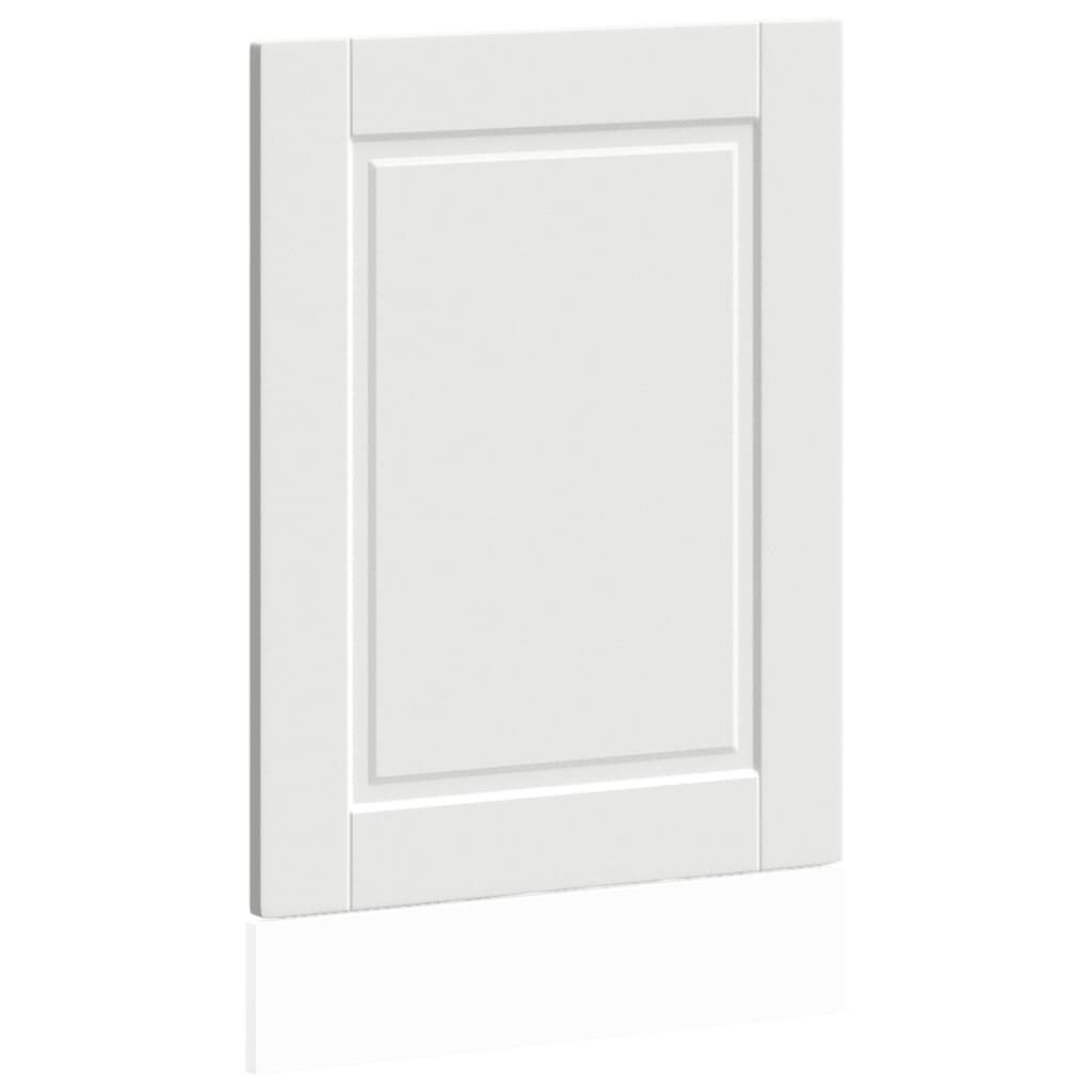vidaXL Πίνακας πλυντηρίου πιάτων Porto Λευκό 45x1,5x67 cm