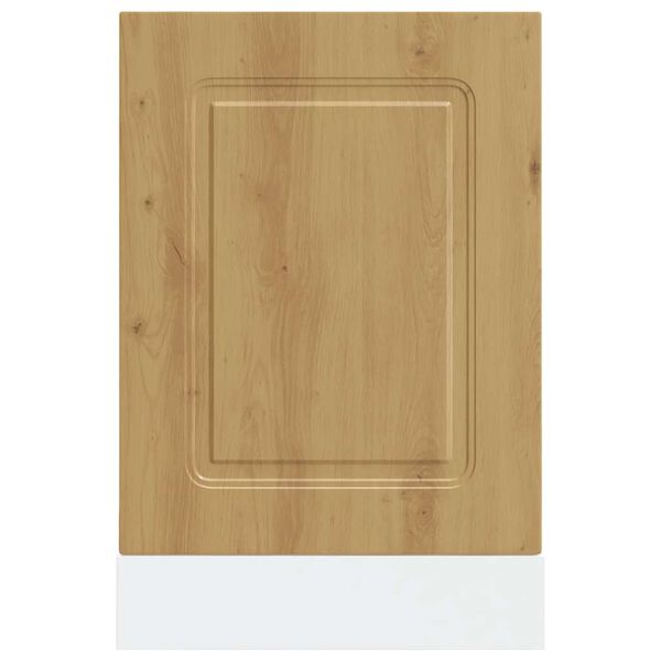 vidaXL Πίνακας πλυντηρίου πιάτων "Kalmar" Artisan Oak 45x1,5x67 cm