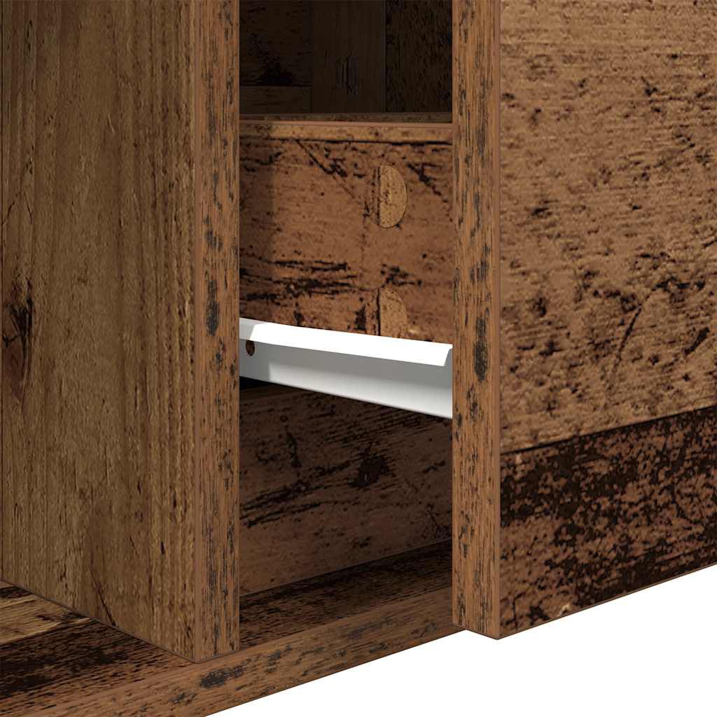 vidaXL Έπιπλα Τηλεόρασης 2 τεμ. 60x31x25,5 εκ. Επεξεργασμένο Ξύλο